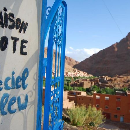 Maison D'Hotes Le Ciel Bleu Tinghir Kültér fotó